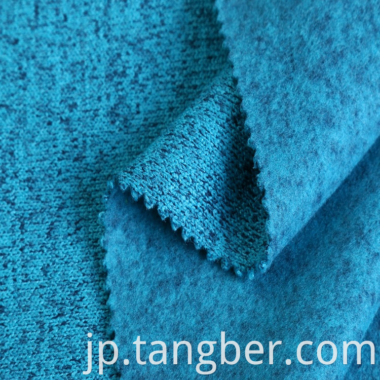 cationic sweater fleece fabric 